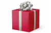 24W x 417 ft, Solid Wrapping Paper, Red Moire Foil