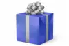 24W x 417 ft, Everyday Wrapping Paper, Dramatic Blue Spun Silk