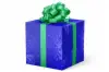 24W x 417 ft, Everyday Wrapping Paper, Dramatic Blue Kalos