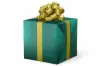 24W x 417 ft, Holiday Wrapping Paper, Special Hunter Green Soft Touch