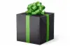 24W x 417 ft, Everyday Wrapping Paper, Black Kraft