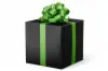 24W x 417 ft, Everyday Wrapping Paper, Black Velvet