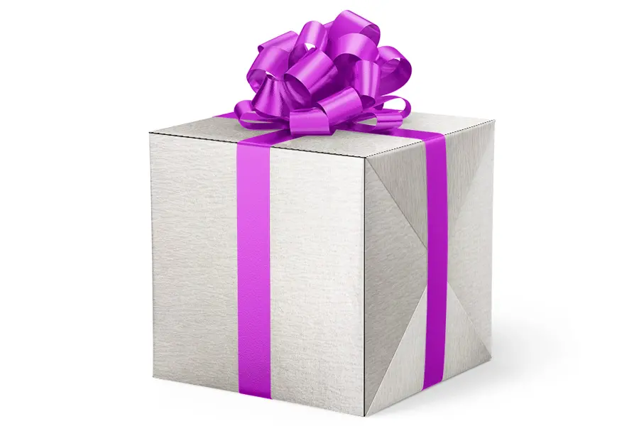 24W x 417 ft, Everyday Wrapping Paper, White Crepe