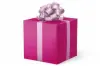 24W x 417 ft, Solid Wrapping Paper, Magenta Chromecast