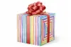 24W x 417 ft, Everyday Wrapping Paper, Stripe it Rich