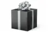 24W x 417 ft, Solid Wrapping Paper, Black Ore