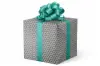 24W x 417 ft, Holiday Wrapping Paper, Dotted Circles