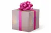 24W x 417 ft, Everyday Wrapping Paper, Solid Pink on Holographic