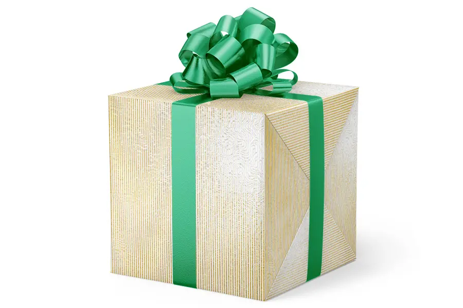 24W x 417 ft, Everyday Wrapping Paper, Vertical Stripe