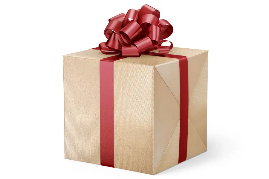 24W x 417 ft, Everyday Wrapping Paper, Gold Foil Denim