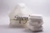 21W x 10D x 18H, Wavetop Plastic Take-Out Bags, Cream