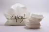 18W x 9D x 16H, Wavetop Plastic Take-Out Bags, Cream