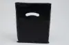 9W x 12H, Super Gloss Plastic Bags, Black Gloss