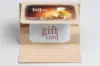 3-3/8W x 5L x 1/5H, Flip Gift Card Folder, Krafty Brew