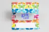 3-3/8W x 5L x 1/5H, Flip Gift Card Folder, Butterfly Reflections