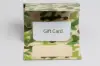 3-3/8W x 5L x 1/5H, Flip Gift Card Folder, Camo