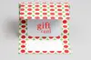 3-3/8W x 5L x 1/5H, Flip Gift Card Folder, Bright Christmas