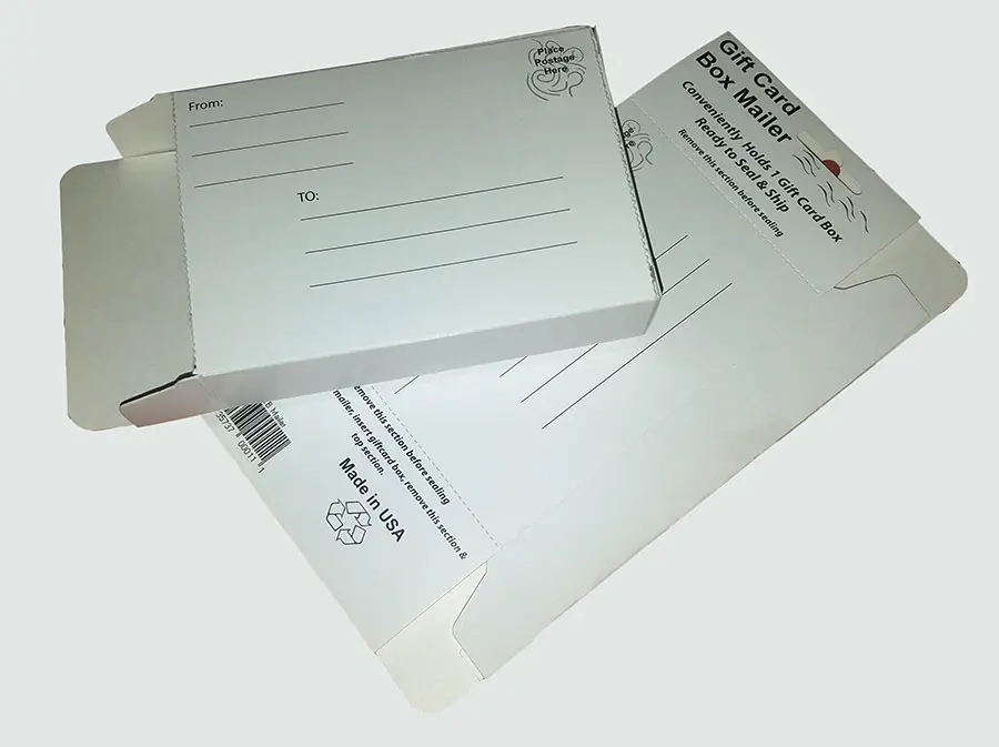 Gift Card Mailer Box