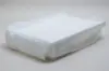 14W x 9D x 26H, Economy Plastic Shopping Bags - White, White