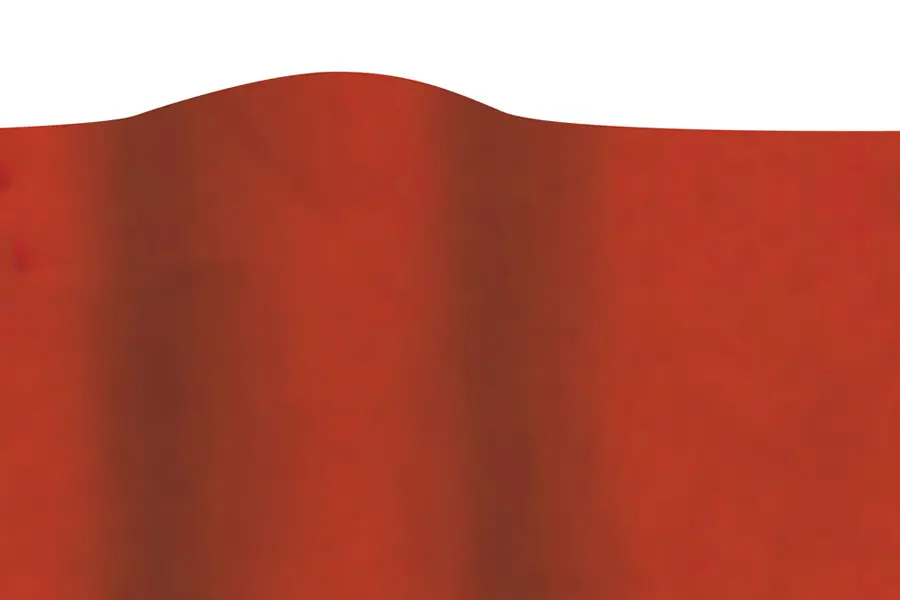 20W x 30L, Satin Wrap Colored Tissue Paper, Scarlet
