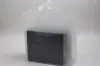 13W x 7D x 13H, Frosted Soft Loop Handle Square Bottom Plastic Shopping Bags, Frosted Clear