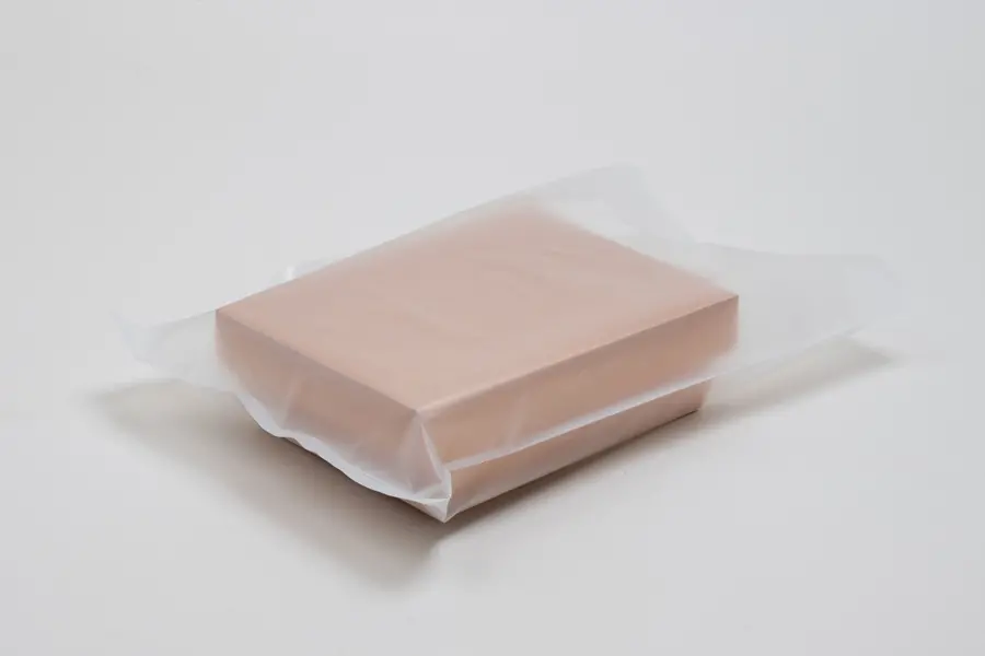 9W x 12H, Clear Frost Diecut Handle, Frosted Clear