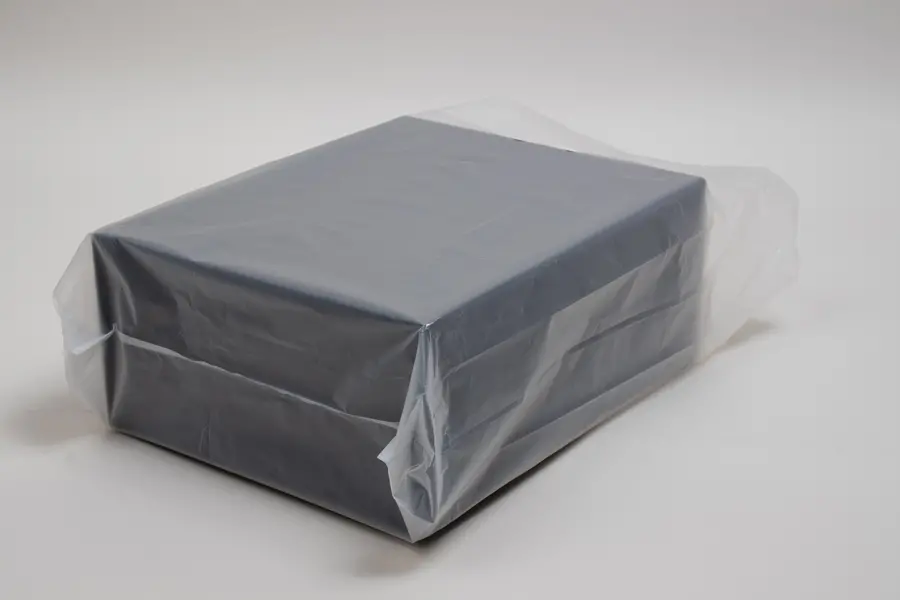 14W x 3D x 21H, Clear Frost Diecut Handle, Frosted Clear