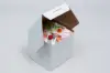 4L x 4W x 4H, White Bakery Boxes