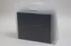 16W x 6D x 15H, Frosted Square Bottom Plastic Shopping Bags, Frosted Clear