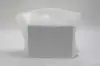 18W x 6D x 15H, Frosted Wavetop Plastic Shopping Bags, Frosted Clear