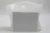 22W x 8D x 18H, Frosted Wavetop Plastic Shopping Bags, Frosted Clear