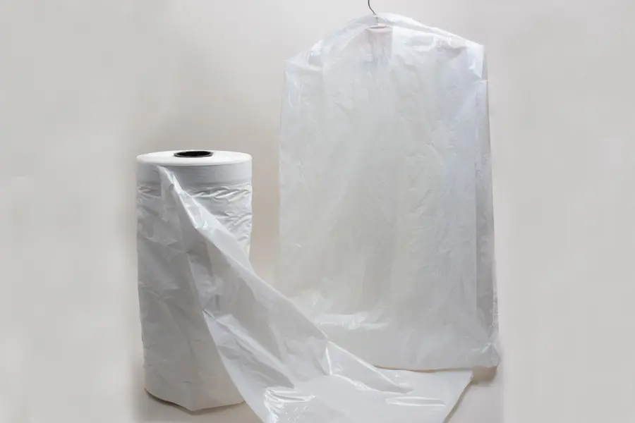 21W X 3D X 51H, GARMENT BAGS, WHITE