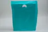 12W x 3D x 18H, Economy Plastic Shopping Bags - Colors, Teal