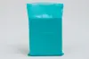 6-1/2W x 9-1/2H, Economy Plastic Shopping Bags - Colors, Teal