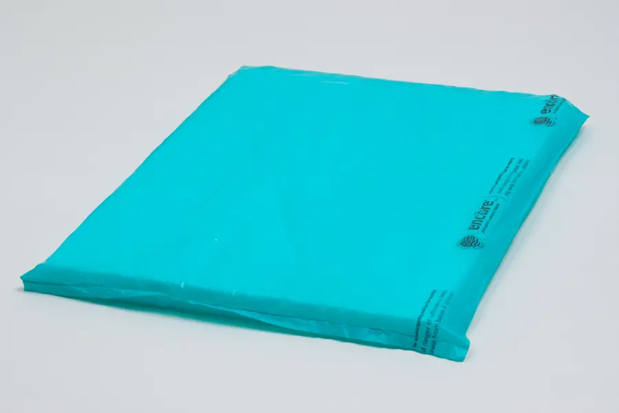 8-1/2W x 11H, Economy Plastic Shopping Bags - Colors, Teal