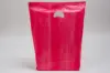 13W x 3D x 21H, Economy Plastic Shopping Bags - Colors, Red