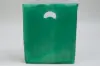 13W x 3D x 21H, Economy Plastic Shopping Bags - Colors, Dark Green
