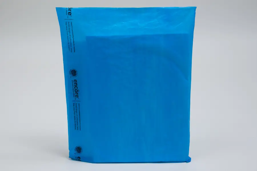 8-1/2W x 11H, Economy Plastic Shopping Bags - Colors, Dark Blue