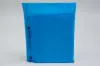 8-1/2W x 11H, Economy Plastic Shopping Bags - Colors, Dark Blue