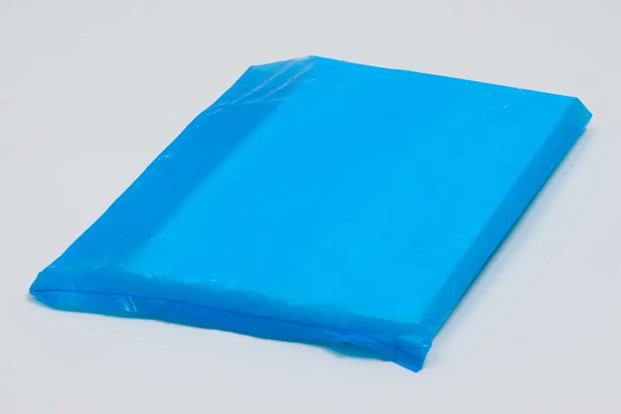 8-1/2W x 11H, Economy Plastic Shopping Bags - Colors, Dark Blue