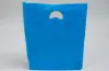 12W x 3D x 18H, Economy Plastic Shopping Bags - Colors, Dark Blue