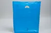 13W x 3D x 21H, Economy Plastic Shopping Bags - Colors, Dark Blue