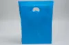 16W x 4D x 24H, Economy Plastic Shopping Bags - Colors, Dark Blue