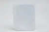 8-1/2W x 11H, Economy Plastic Shopping Bags - White, White