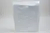 16W x 4D x 24H, Economy Plastic Shopping Bags - White, White