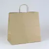 13W x 7D x 13H, Brown Kraft Paper Bags with Twisted Paper Handle