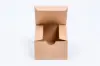 3L x 3W x 2H, Ohio Valley Recycled Gift Boxes, Kraft Pinstripe