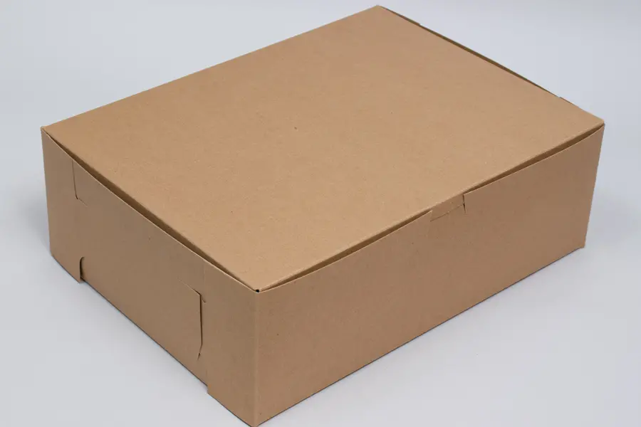 14L x 10W x 4H, Natural Kraft Bakery Boxes