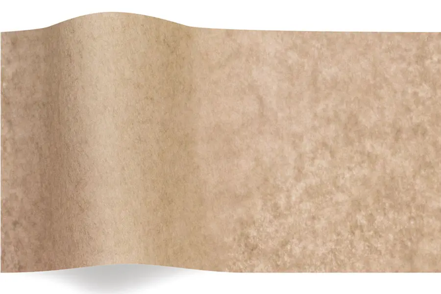 20W x 30L, Satin Wrap Colored Tissue Paper, Taupe