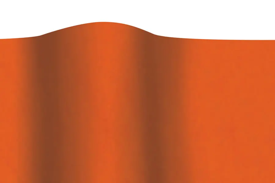 20W x 30L, Satin Wrap Colored Tissue Paper, Orange